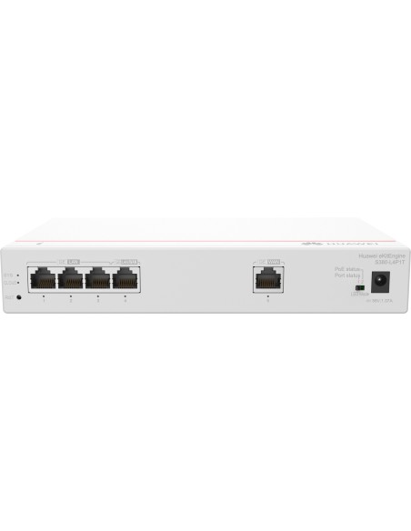 HUAWEI eKit S380 Series S380-L4P1T Gestionado Gigabit Ethernet (10 100 1000) Energía sobre Ethernet (PoE) 1U Gris