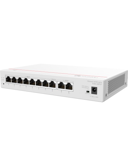 HUAWEI eKit S380 Series S380-S8P2T Gestionado Gigabit Ethernet (10 100 1000) Energía sobre Ethernet (PoE) 1U Gris