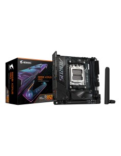GIGABYTE B850I AORUS PRO Placa Base - Compatible con procesadores AMD Ryzen Serie 9000, VRM digital de 8+2+1 fases, hasta