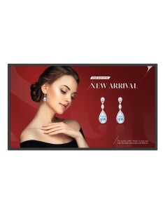 BenQ ST4302S Pantalla plana para señalización digital 109,2 cm (43") LED 400 cd   m² 4K Ultra HD Negro Procesador incorporado