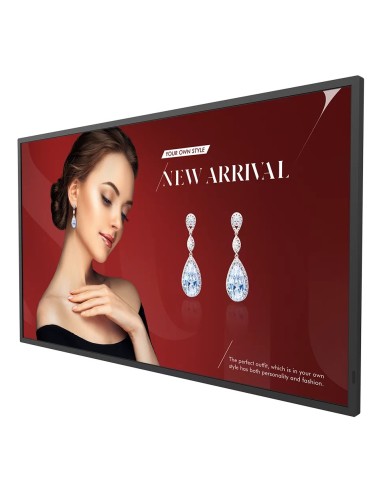 BenQ ST4302S Pantalla plana para señalización digital 109,2 cm (43") LED 400 cd   m² 4K Ultra HD Negro Procesador incorporado