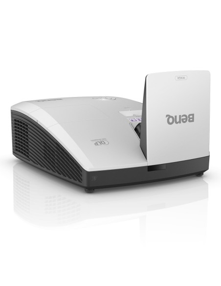 BenQ MW855UST+ Proyector de alcance ultracorto 3500 lúmenes ANSI DLP WXGA (1280x800) 3D Negro, Blanco