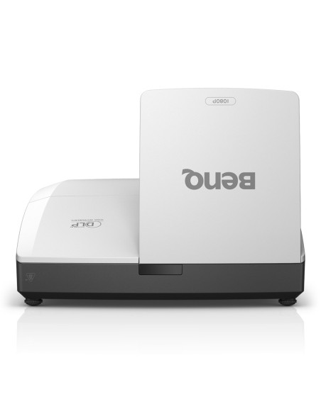 BenQ MH856UST+ Proyector de alcance ultracorto 3500 lúmenes ANSI DLP 1080p (1920x1080) 3D Negro, Blanco