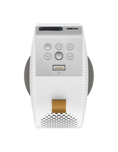 BenQ GV50 Proyector de alcance estándar 500 lúmenes ANSI DLP 1080p (1920x1080) Blanco