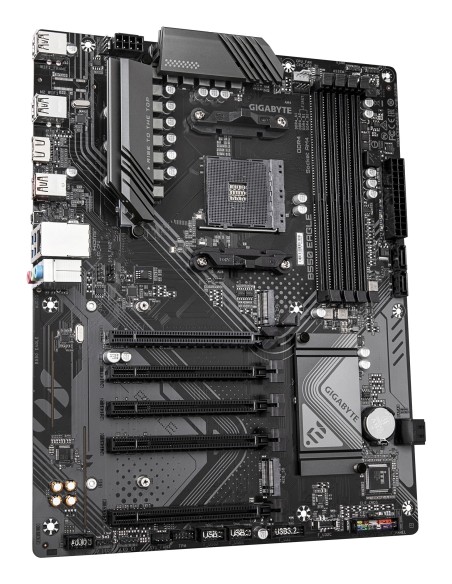 GIGABYTE B550 EAGLE Placa base - Procesadores AMD Ryzen serie 5000 G, VRM de 10+3+1 fases, hasta 3200 MHz DDR4, 1xPCIe 4.0 +