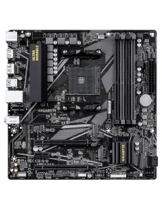 GIGABYTE B550M DS3H R2 Placa base - Procesadores AMD Ryzen 5000, VRM de 5+3 fases, hasta 4733 MHz DDR4 (O.C.), 1x M.2 PCIe 4.0 2