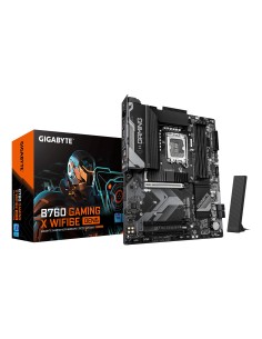 GIGABYTE B760 GAMING X WIFI6E GEN5 Placa Base – Compatible con procesadores Intel Core 14ª generación, VRM de 8+1+1 fases,