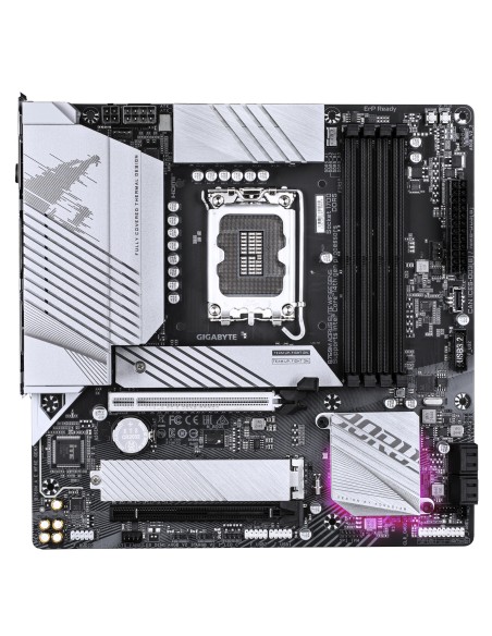 GIGABYTE B760M AORUS ELITE WIFI6E GEN5 Placa Base – Compatible con procesadores Intel Core 14ª generación, VRM digital de