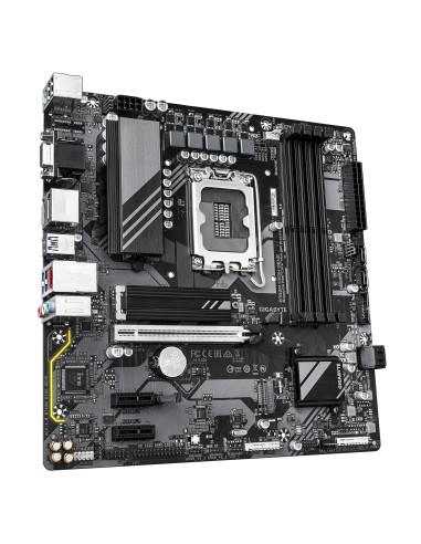 GIGABYTE B760M DS3H GEN5 Placa Base – Compatible con CPUs Intel Core 14ª generación, VRM digital de 6+2+1 fases, hasta 5600 MHz