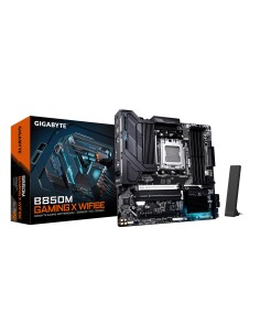 GIGABYTE B850M GAMING X WIFI6E Placa Base - Procesadores AMD Ryzen Serie 9000, VRM Digital 10+2+2 fases, hasta 8200MHz DDR5 2