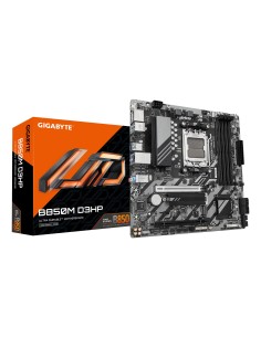 GIGABYTE B850M D3HP Placa Base - Procesadores AMD Ryzen Serie 9000, 5+2+2 fases VRM digitales, hasta 8200MHz DDR5 (OC), 1xPCIe