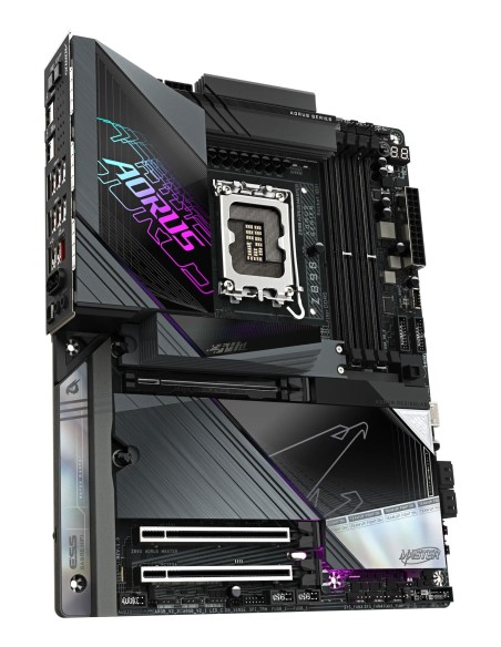 GIGABYTE Placa base Z890 AORUS MASTER - Compatible con CPUs Intel Core Ultra (Serie 2), VRM de 18+1+2 fases, hasta 9500MHz DDR5
