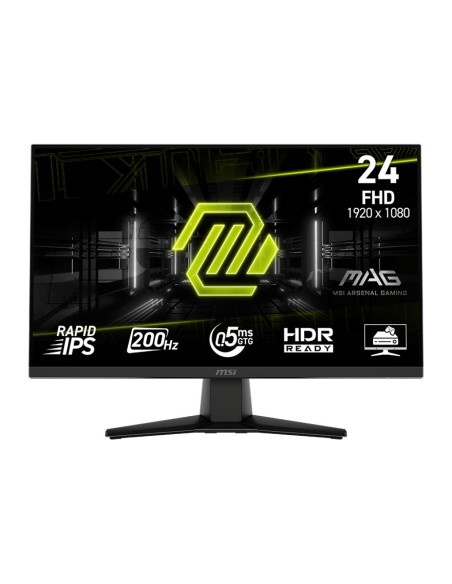 MSI MAG 242F pantalla para PC 60,5 cm (23.8") 1920 x 1080 Pixeles Full HD LCD Negro