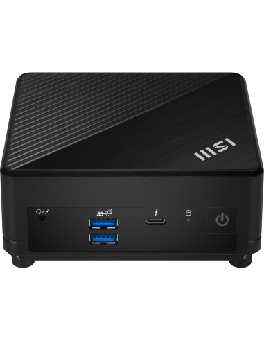 MSI Cubi 5 12M-001EU PCs estación de trabajo Intel® Core™ i7 i7-1255U 16 GB DDR4-SDRAM 512 GB SSD Windows 11 Home Mini PC Negro