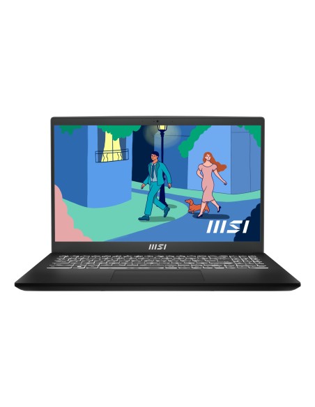 MSI Modern 15 B7M-461ES AMD Ryzen™ 5 7430U Portátil 39,6 cm (15.6") Full HD 16 GB DDR4-SDRAM 512 GB SSD Wi-Fi 6E (802.11ax)