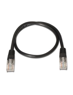 AISENS A135-0257 cable de red Negro 0,5 m Cat6 U UTP (UTP) 2