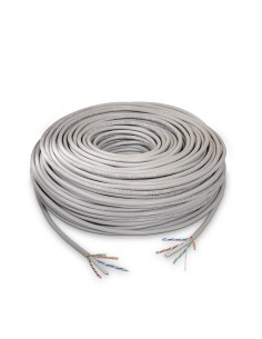 AISENS A135-0261 cable de red Gris 100 m Cat6 U UTP (UTP) 2