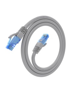 AISENS Cable De Red Latiguillo RJ45 Cat.6 UTP AWG26 CCA, Gris, 0.75 m 2