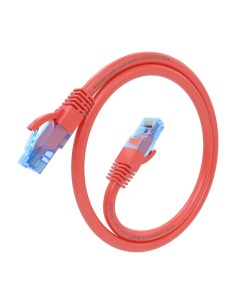 AISENS Cable De Red Latiguillo RJ45 Cat.6 UTP AWG26 CCA, Rojo, 25 cm 2