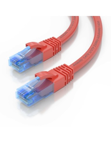 AISENS Cable De Red Latiguillo RJ45 Cat.6 UTP AWG26 CCA, Rojo, 2.0 m