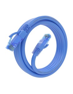 AISENS Cable De Red Latiguillo RJ45 Cat.6 UTP AWG26 CCA, Azul, 2.0 m 2