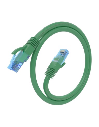 AISENS Cable De Red Latiguillo RJ45 Cat.6 UTP AWG26 CCA, Verde, 30 cm