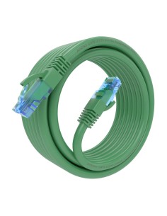 AISENS Cable De Red Latiguillo RJ45 Cat.6 UTP AWG26 CCA, Verde, 5.0 m 2