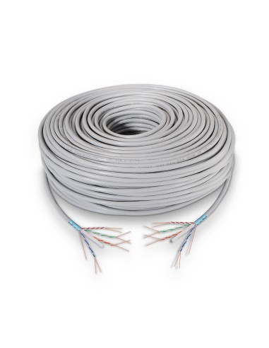 AISENS A136-0281 cable de red Gris 100 m Cat6 F UTP (FTP)