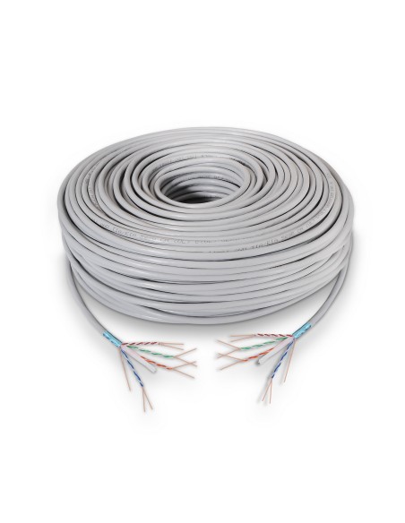 AISENS A136-0281 cable de red Gris 100 m Cat6 F UTP (FTP)