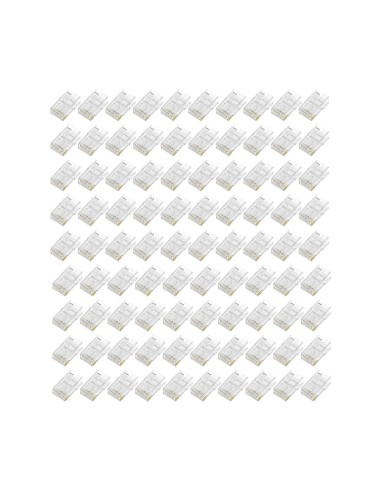 AISENS Conector RJ45 8 Hilos CAT.6 AWG24 (100 UDS)