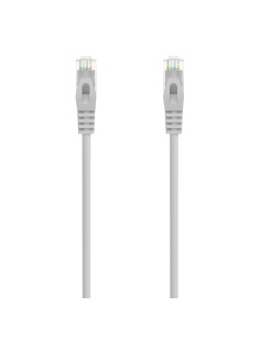 AISENS Cable de Red Latiguillo RJ45 LSZH Cat.6A 500 Mhz UTP AWG24, Gris, 1.5M