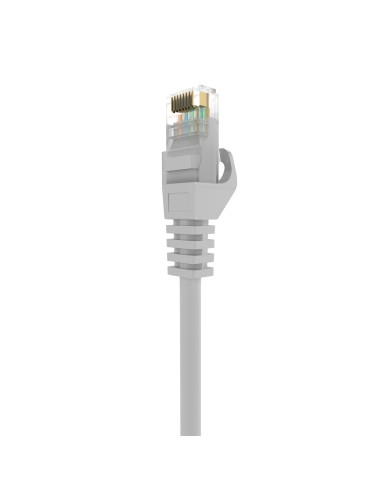 AISENS Cable de Red Latiguillo RJ45 LSZH Cat.6A 500 Mhz UTP AWG24, Gris, 30CM