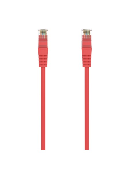 AISENS Cable de Red Latiguillo RJ45 LSZH Cat.6A 500 Mhz UTP AWG24, Rojo, 30CM
