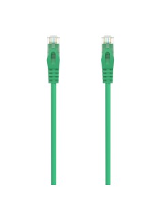 AISENS Cable de Red Latiguillo RJ45 LSZH Cat.6A 500 Mhz UTP AWG24, Verde, 1.5M