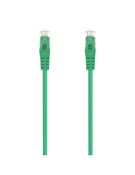 AISENS Cable de Red Latiguillo RJ45 LSZH Cat.6A 500 Mhz UTP AWG24, Verde, 2.0M