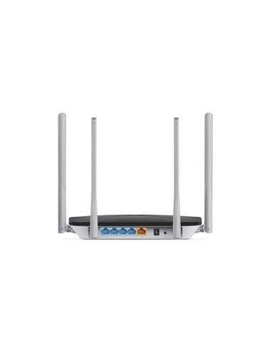 Mercusys AC12 router inalámbrico Ethernet rápido Doble banda (2,4 GHz   5 GHz) Negro