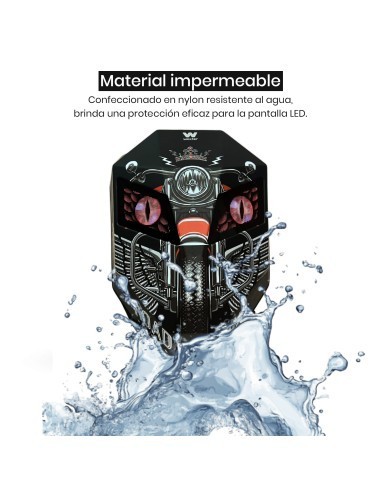 Woxter AC26-012 mochila Negro Acrilonitrilo butadieno estireno (ABS), Policarbonato (PC)