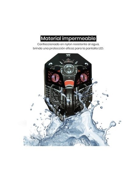 Woxter AC26-012 mochila Negro Acrilonitrilo butadieno estireno (ABS), Policarbonato (PC)