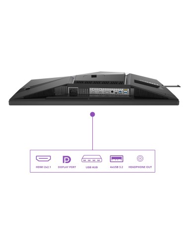 AOC G2 AG246FK6 pantalla para PC 61,2 cm (24.1") 1920 x 1080 Pixeles Full HD LED Negro, Gris