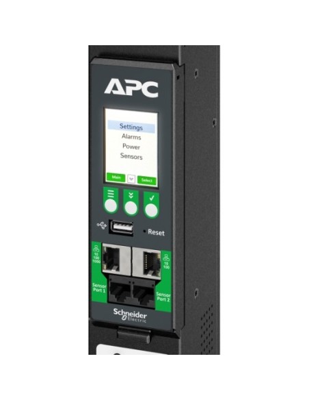 APC NetShelter Rack PDU Advanced unidad de distribución de energía (PDU) 48 salidas AC 0U Negro