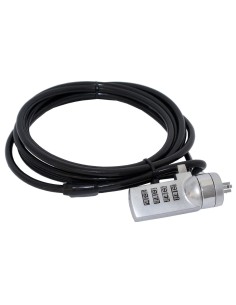 Approx APPNCLV2 cable antirrobo Negro 1,8 m