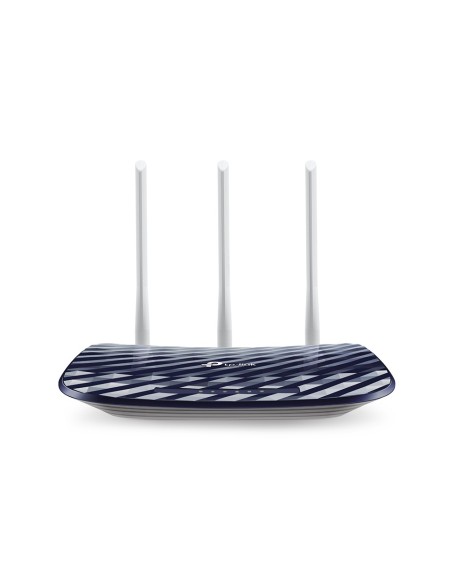 TP-Link AC750 router inalámbrico Ethernet rápido Doble banda (2,4 GHz   5 GHz) Negro, Blanco