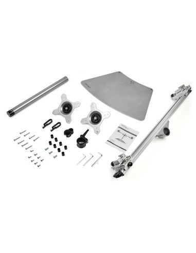 StarTech.com Soporte VESA para 2 Monitores - Soporte Ergonómico de Sobremesa para 2 monitores de 24" con Montaje VESA - con