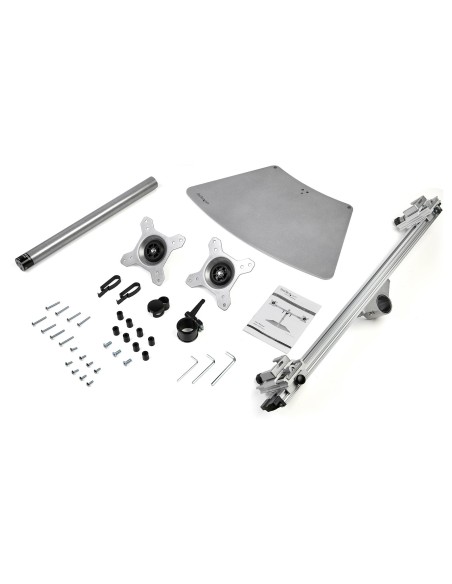 StarTech.com Soporte VESA para 2 Monitores - Soporte Ergonómico de Sobremesa para 2 monitores de 24" con Montaje VESA - con