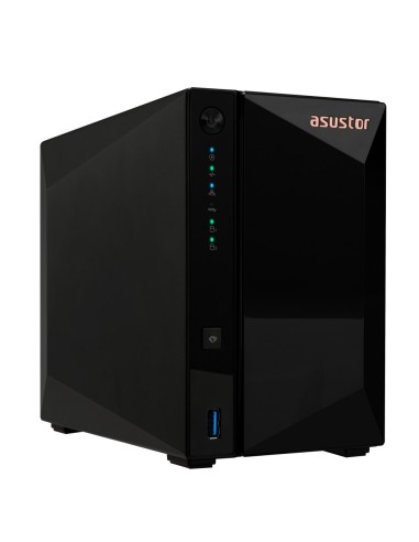 Asustor DRIVESTOR 2 Pro Gen2 AS3302T v2 NAS Realtek RTD1619B 2 GB DDR4 ADM Negro