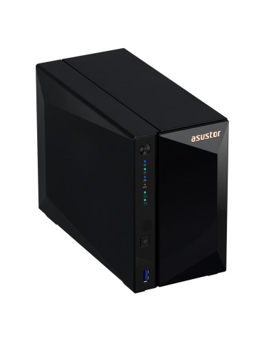 Asustor DRIVESTOR 2 Pro Gen2 AS3302T v2 NAS Realtek RTD1619B 2 GB DDR4 ADM Negro
