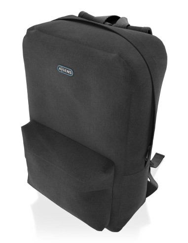 AISENS ASBG-BP080-BK maletines para portátil 39,6 cm (15.6") Mochila Negro