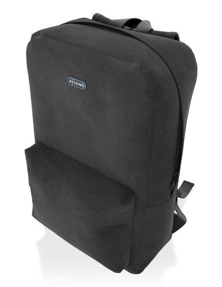 AISENS ASBG-BP080-BK maletines para portátil 39,6 cm (15.6") Mochila Negro