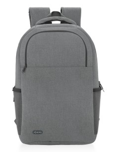 AISENS Mochila premium para portátil 15.6, Gris
