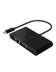 Belkin AVC004BTBK base para portátil y replicador de puertos USB 3.2 Gen 1 (3.1 Gen 1) Type-C Negro 2